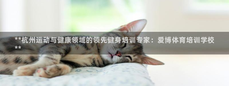 凯时网上官方网站：**杭州运动与健康领域的领先健身培