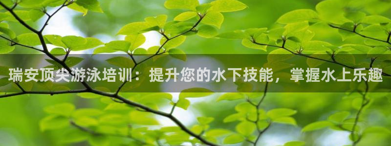 AG尊龙登陆网址：瑞安顶尖游泳培训：提升您的水下技能